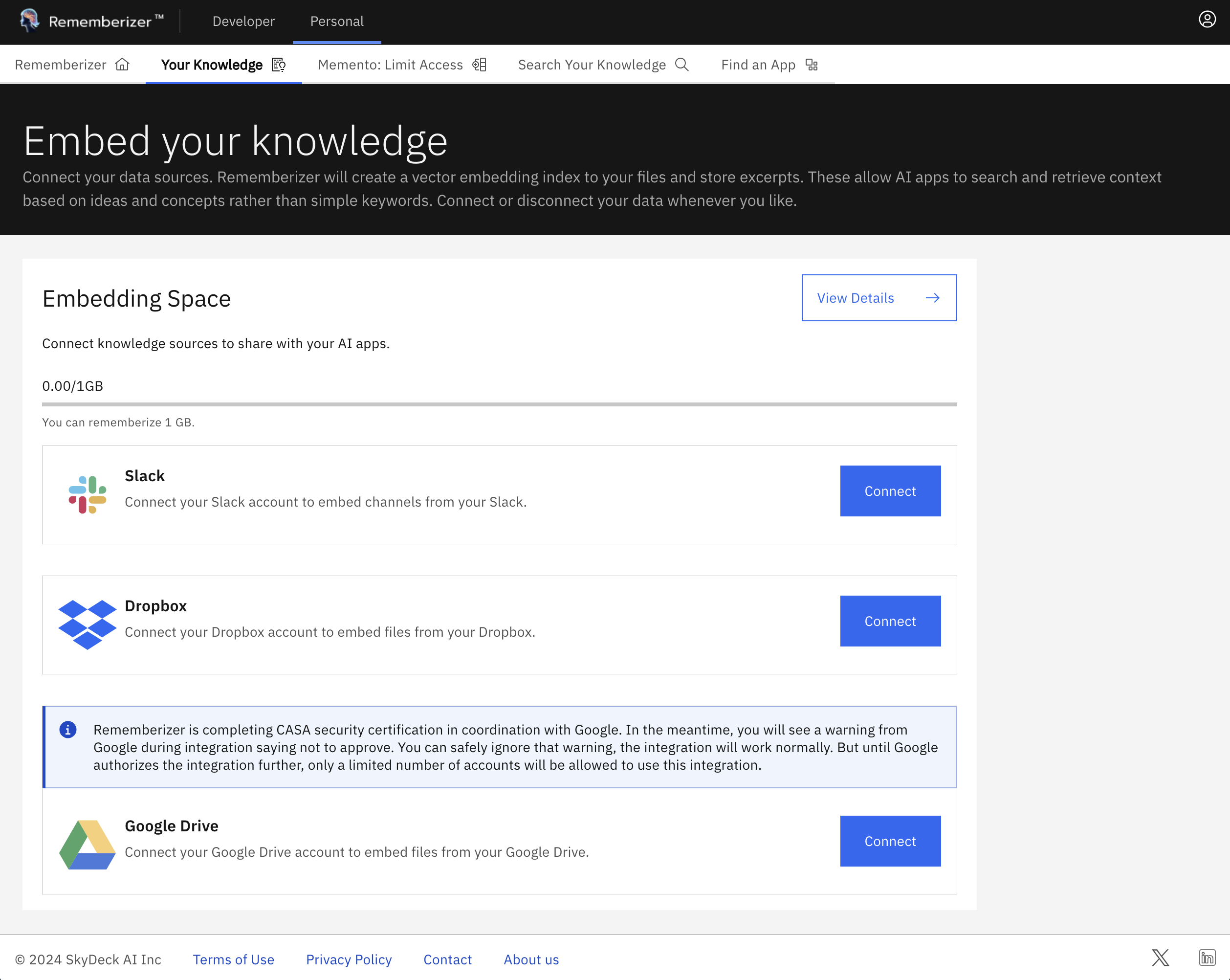 Dropbox-Wissensquellenkarte