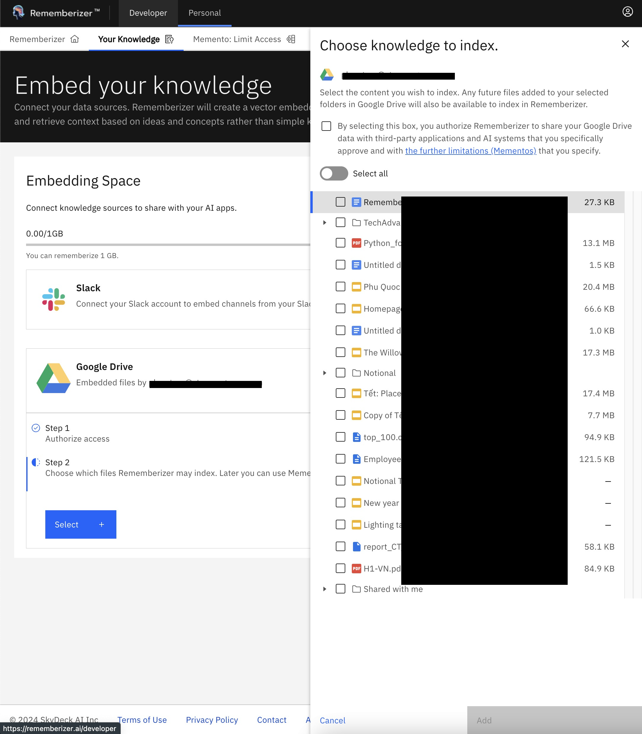 Dateiauswahlpanel