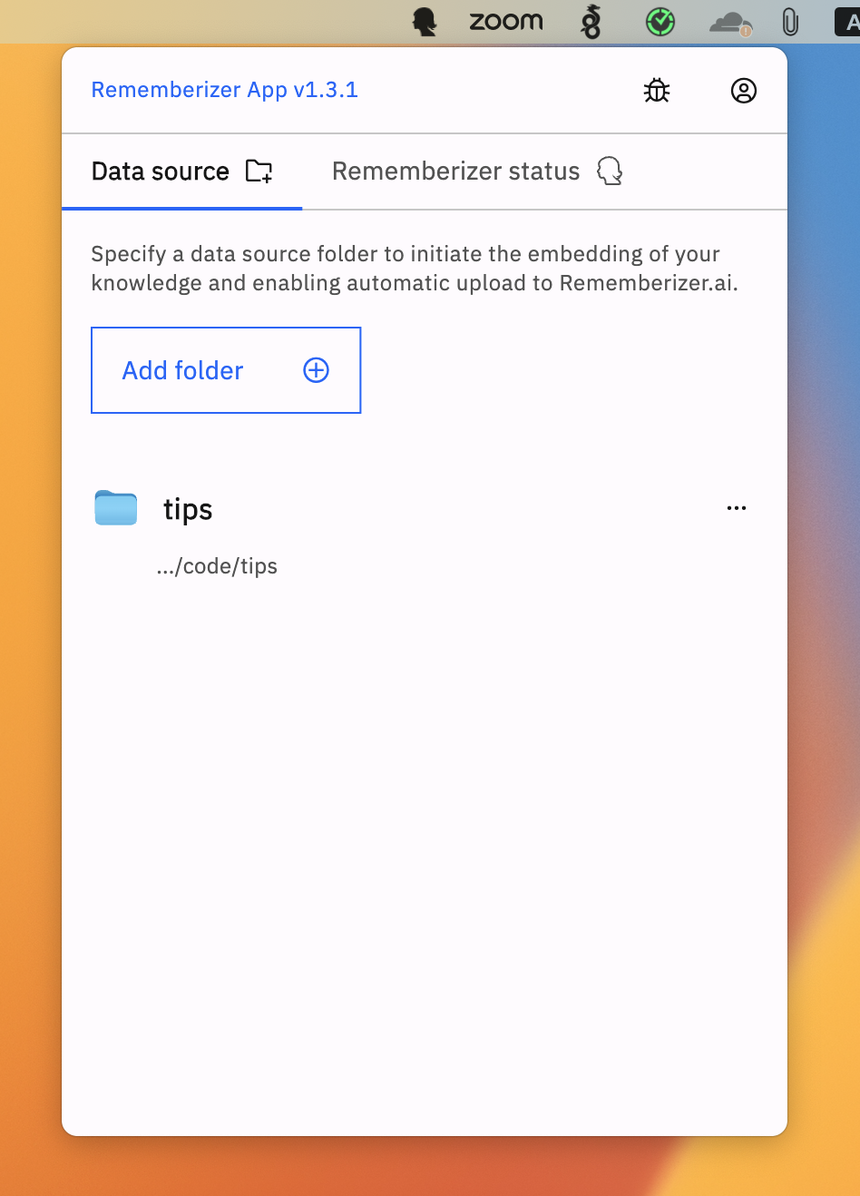 Dialog zur Ordnerauswahl